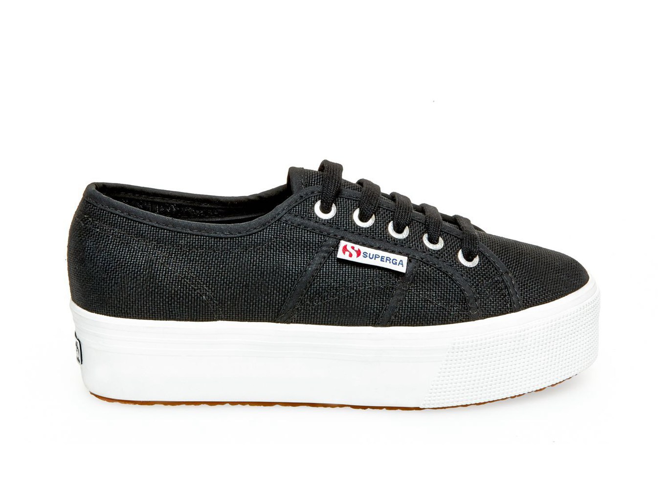 Superga Espadrille Womens - 2790 Acotw - Black/White - TYZAO3106